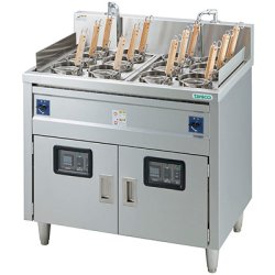 画像1: タニコー　電気ゆで麺器（デジタル温度調節器仕様）（奥行750ｍｍ）